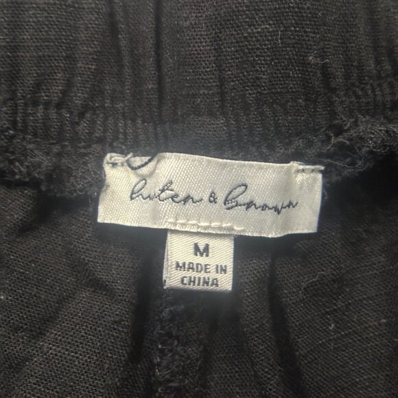 EUC Luten & Brown Black Pants Women's Size M - Picture 10 of 14